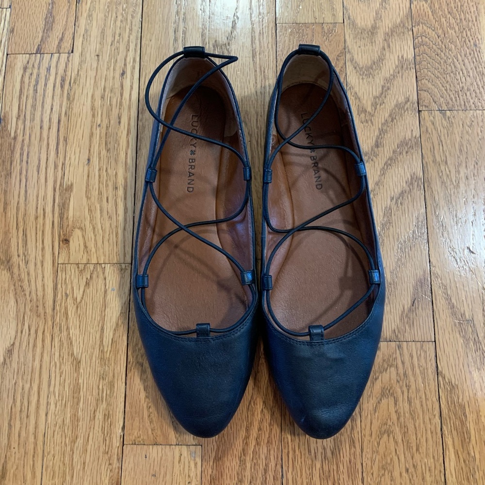 Black Lucky Brand flats